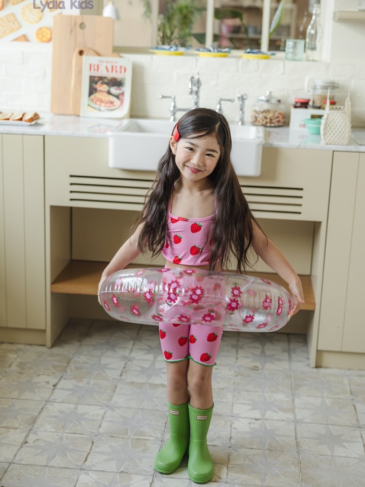 Strawberry Crop Swimsuit Set