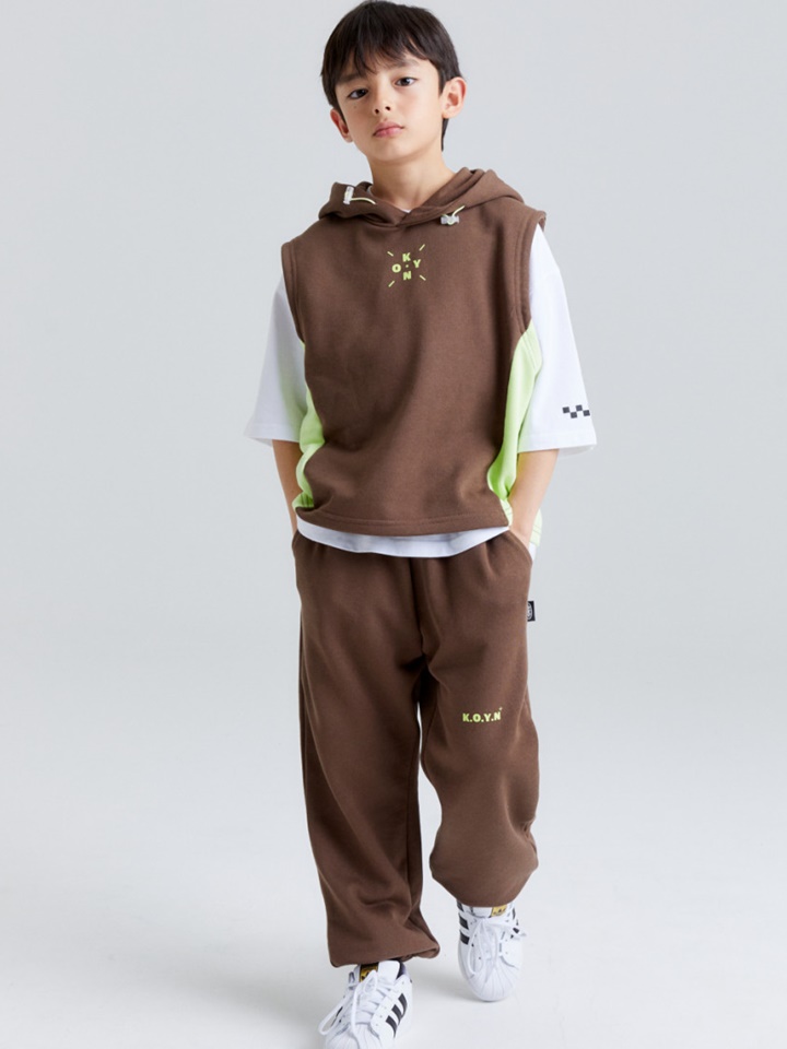 Camp Hoody Vest Top Bottom Set