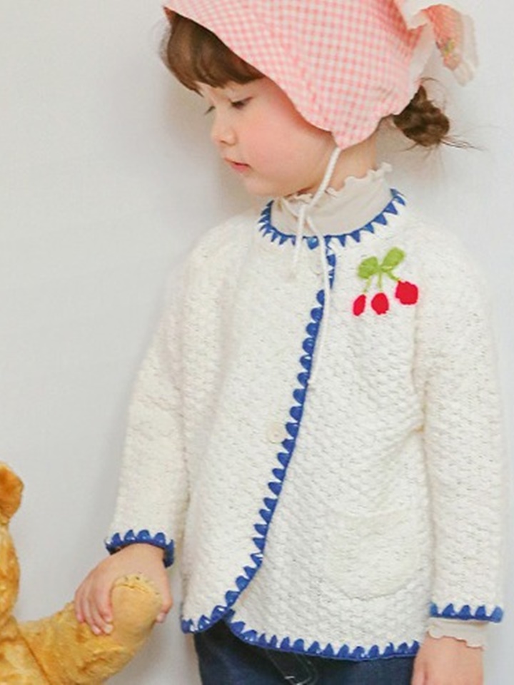 Cherry Knit Cardigan