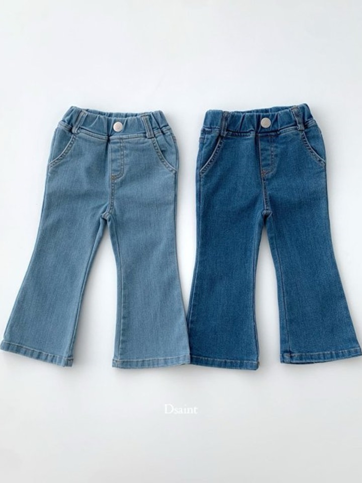 Boots Cut Span Denim Pants