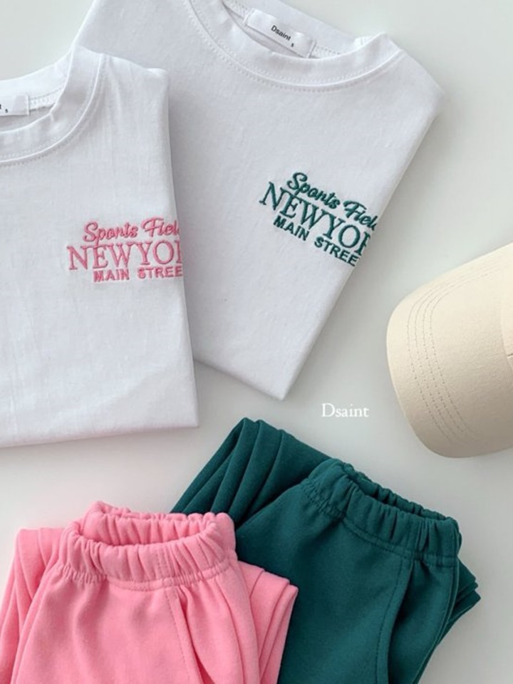 Sports Fild Tee Top Bottom Set