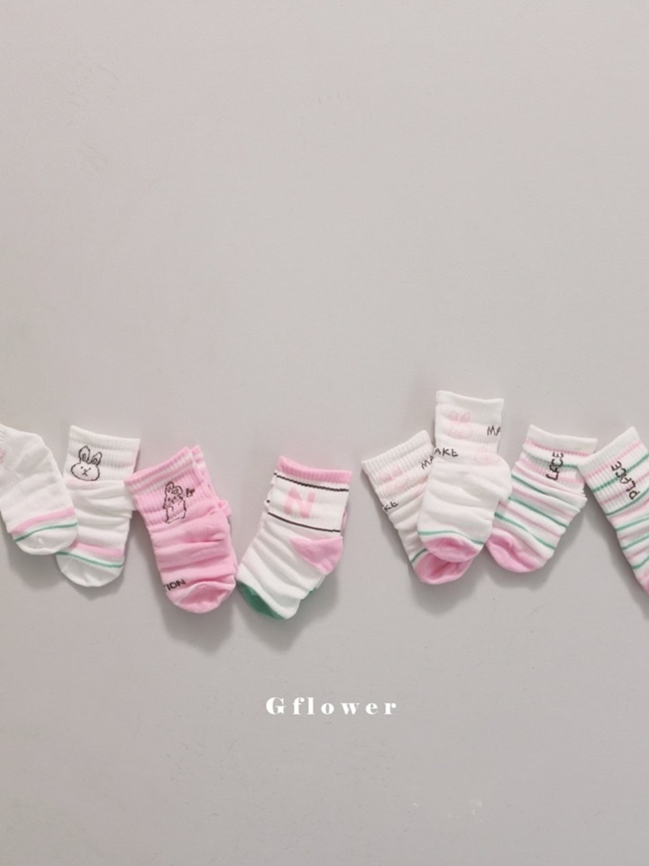 Spring Rabbit Socks Set