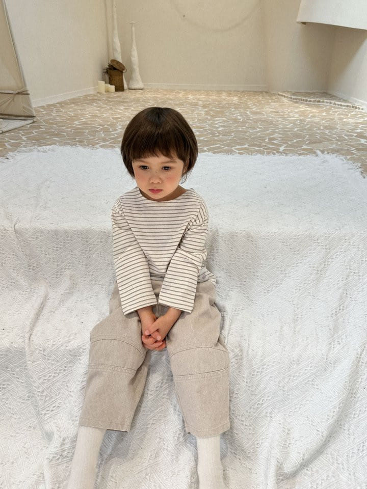 A-Market - Korean Children Fashion - #Kfashion4kids - Slit C Pants - 3