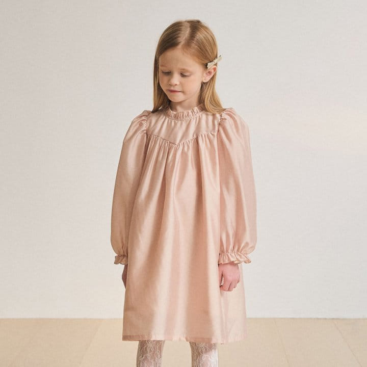 A-Market - Korean Children Fashion - #Kfashion4kids - Pearl One-Piece - 2
