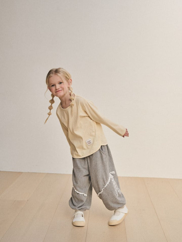 A-Market - Korean Children Fashion - #Kfashion4kids - Lolo Piping Tee - 5