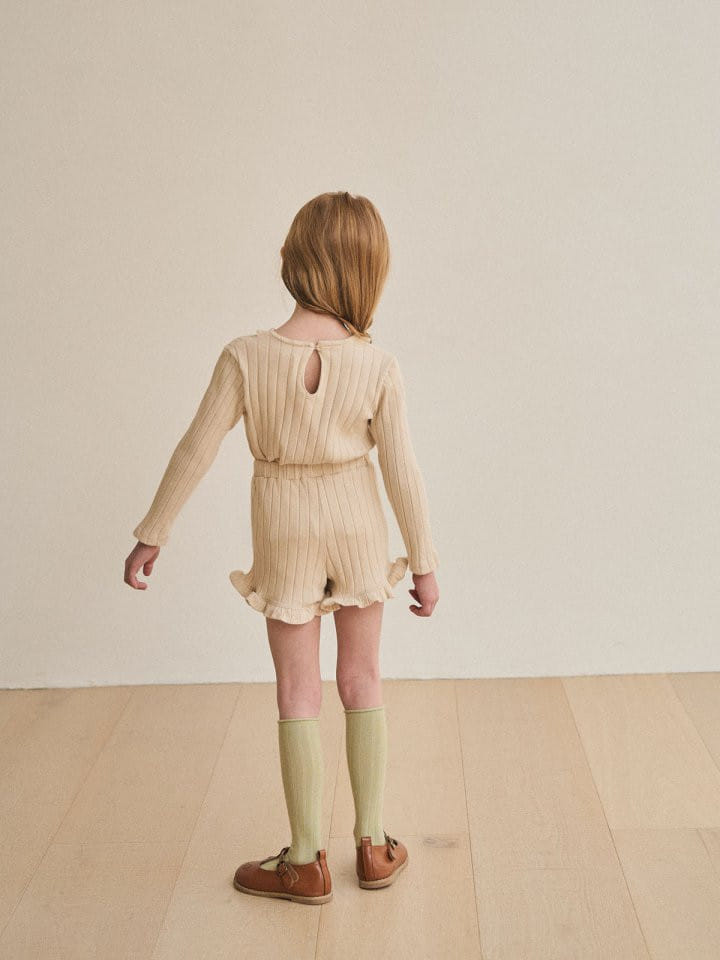 A-Market - Korean Children Fashion - #childofig - Rib Frill Pants - 10