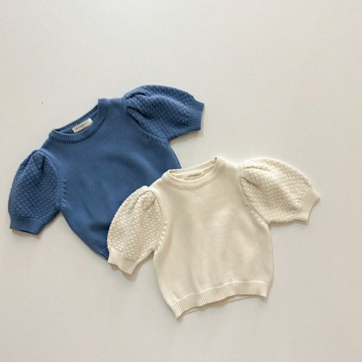 A-Market - Korean Children Fashion - #childofig - Puff Knit - 2