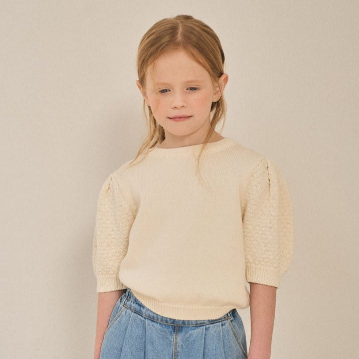 A-Market - Korean Children Fashion - #childrensboutique - Puff Knit - 3