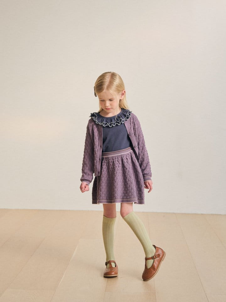 A-Market - Korean Children Fashion - #discoveringself - Berry Cardigan - 8