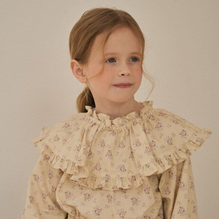 A-Market - Korean Children Fashion - #fashionkids - Rose Cape Blouse - 2