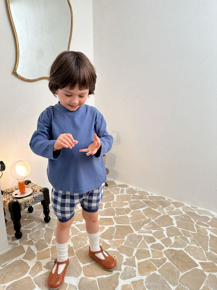 A-Market - Korean Children Fashion - #kidsstore - Check Shorts - 10
