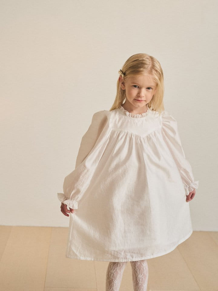 A-Market - Korean Children Fashion - #littlefashionista - Pearl One-Piece - 4