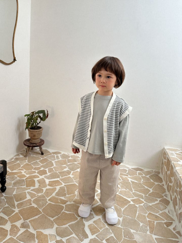 A-Market - Korean Children Fashion - #prettylittlegirls - Terry ST Vest - 6