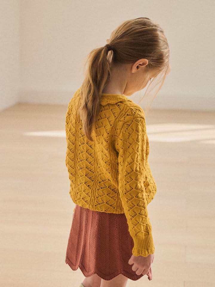 A-Market - Korean Children Fashion - #todddlerfashion - Punching Collar Knit - 9