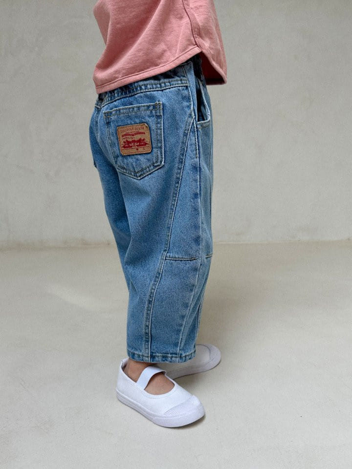 A-Market - Korean Children Fashion - #toddlerclothing - Darts Denim Pants - 8