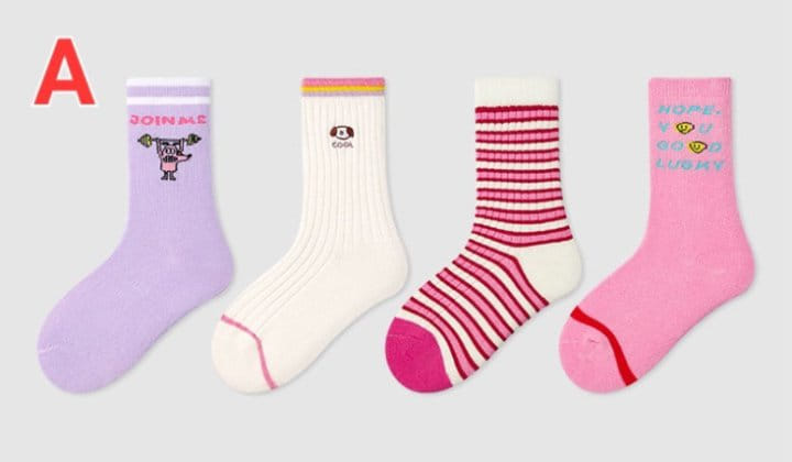 A.JAYE - Korean Children Fashion - #Kfashion4kids - 637 Lucky Socks