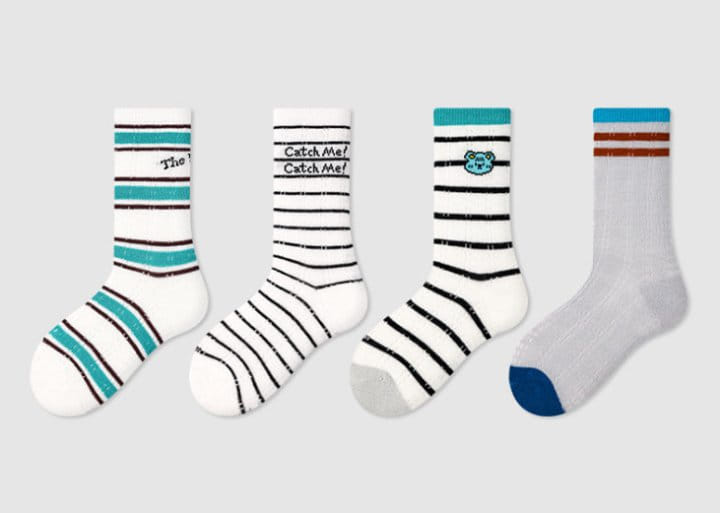 A.JAYE - Korean Children Fashion - #childrensboutique - 656 Catch Me Socks