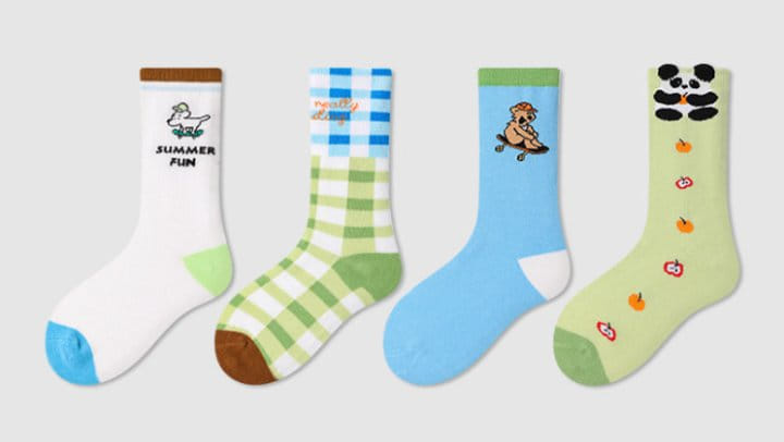 A.JAYE - Korean Children Fashion - #magicofchildhood - 618 Funny Socks 