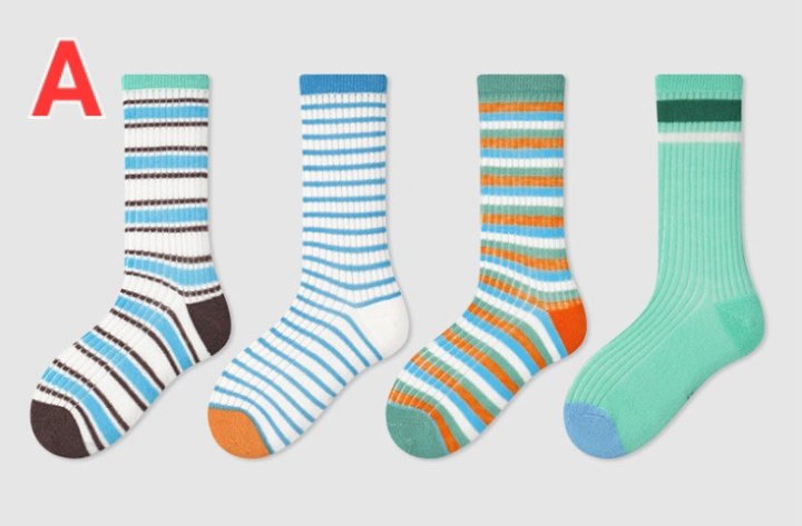 A.JAYE - Korean Children Fashion - #prettylittlegirls - 653 Summer Color Socks