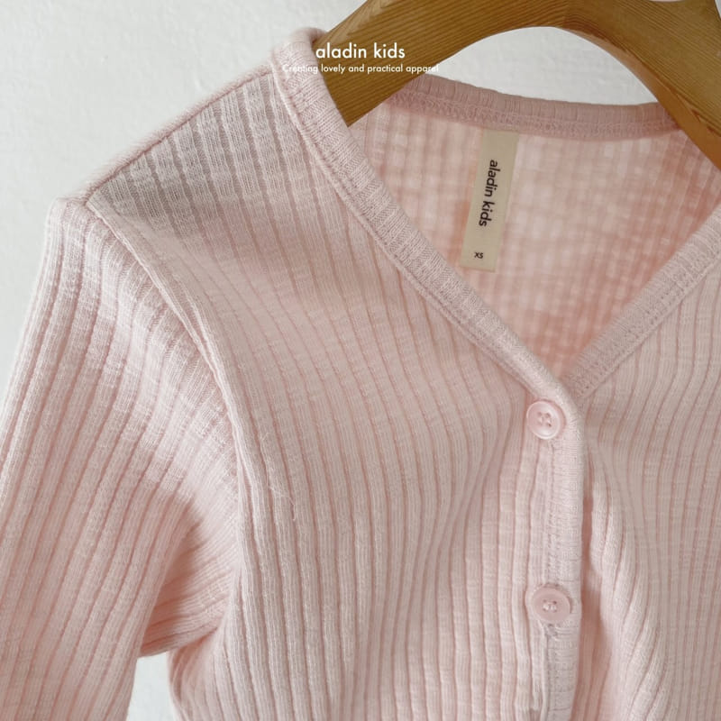 Aladin - Korean Children Fashion - #Kfashion4kids - V Set Cardigan - 5