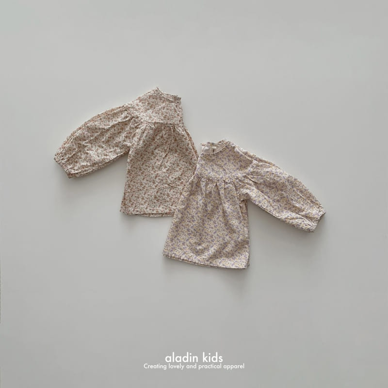 Aladin - Korean Children Fashion - #Kfashion4kids - Small Flower Blouse - 2