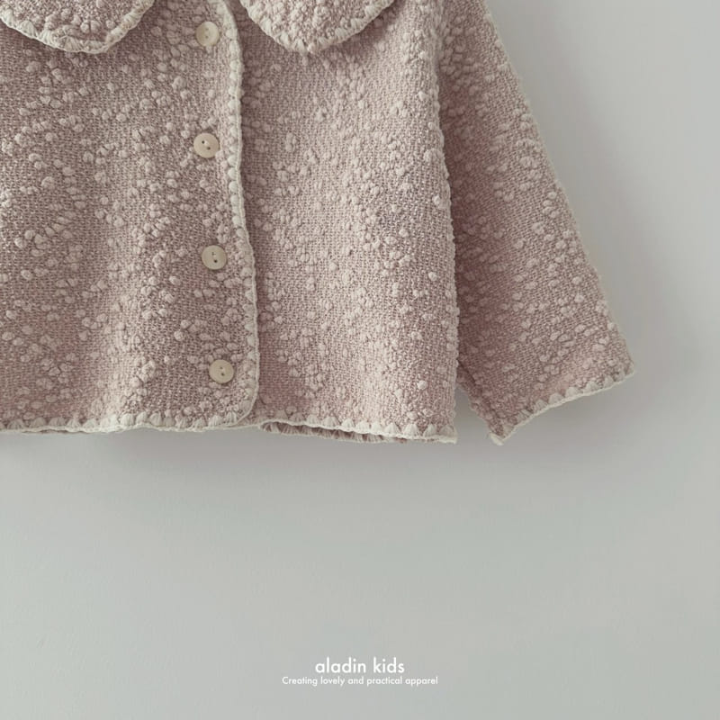 Aladin - Korean Children Fashion - #Kfashion4kids - Popcorn Collar Cardigan - 5
