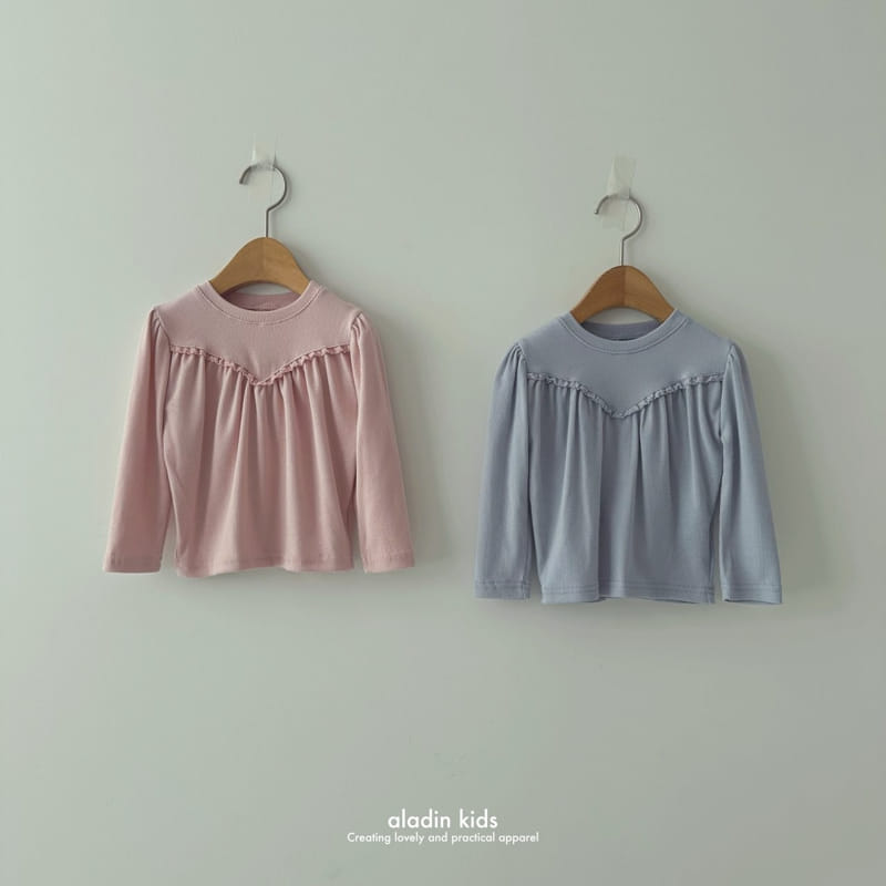 Aladin - Korean Children Fashion - #childofig - Shirring Yoke Tee