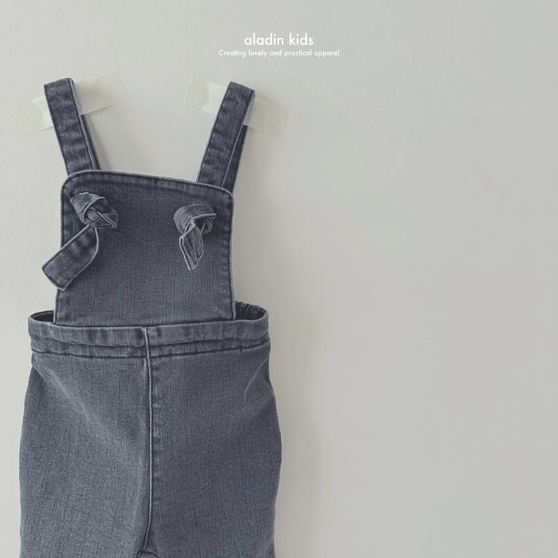 Aladin - Korean Children Fashion - #childofig - Boots Cut Overalls - 3