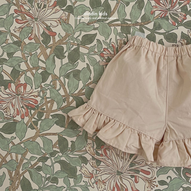 Aladin - Korean Children Fashion - #childrensboutique - Frill Can Cang Skirt Pants - 6
