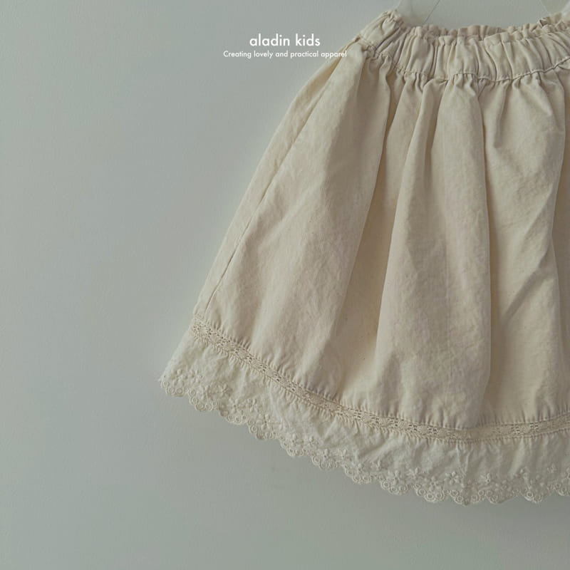 Aladin - Korean Children Fashion - #childrensboutique - Spring Lace Skirt - 5