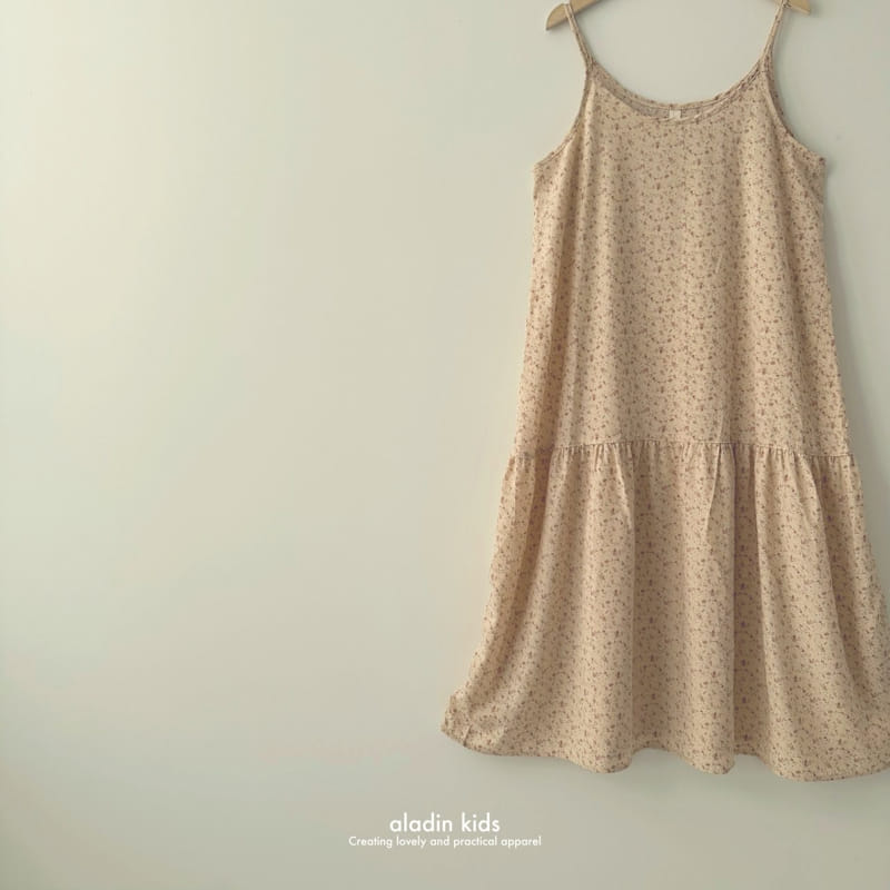 Aladin - Korean Children Fashion - #designkidswear - Mom Vintage Can Cang One-Piece - 3