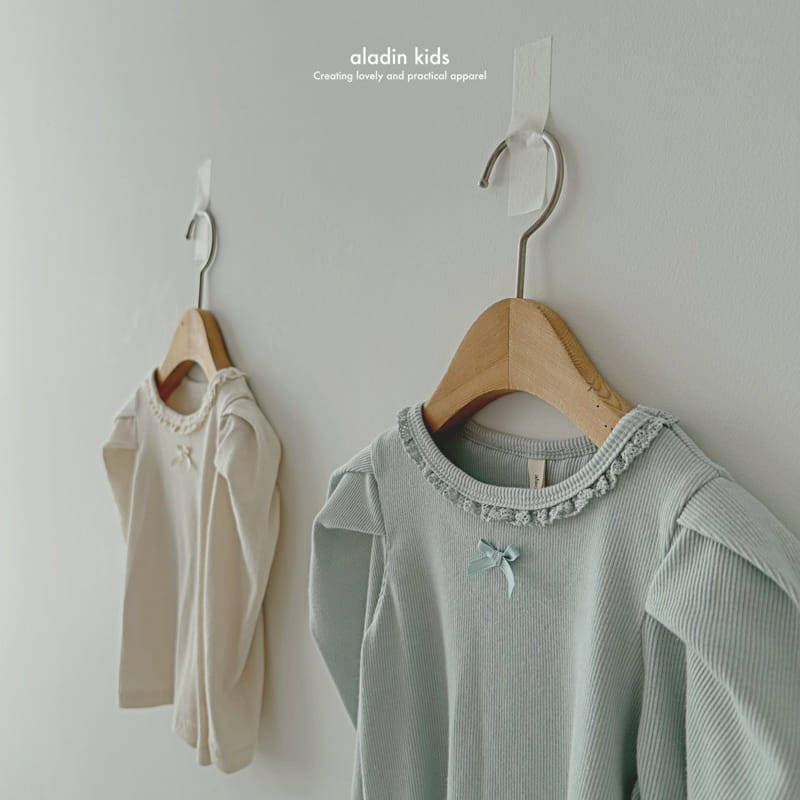 Aladin - Korean Children Fashion - #discoveringself - Petite Ribbon Tee - 5