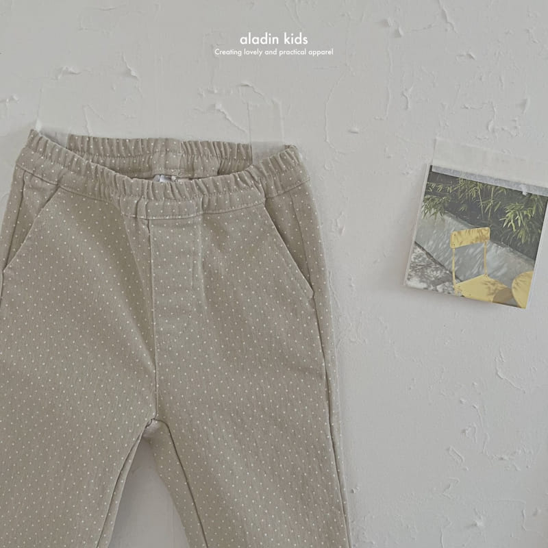 Aladin - Korean Children Fashion - #discoveringself - Mini Dot Slim Pants - 2