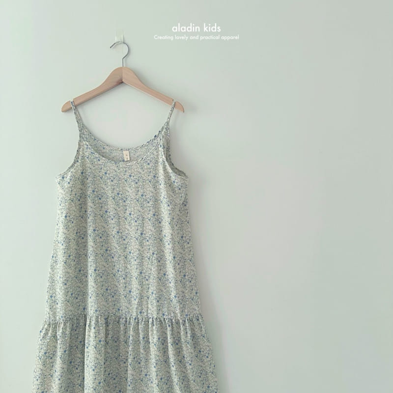 Aladin - Korean Children Fashion - #designkidswear - Mom Vintage Can Cang One-Piece - 4