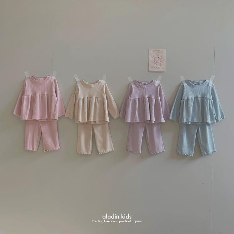 Aladin - Korean Children Fashion - #fashionkids - Rib Pants - 10