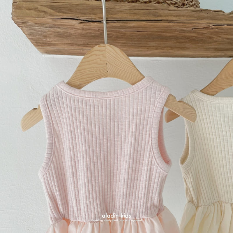 Aladin - Korean Children Fashion - #fashionkids - V Set One-Piece - 8