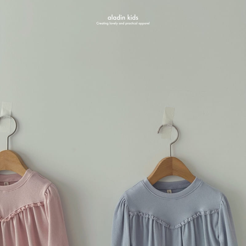 Aladin - Korean Children Fashion - #fashionkids - Shirring Yoke Tee - 5