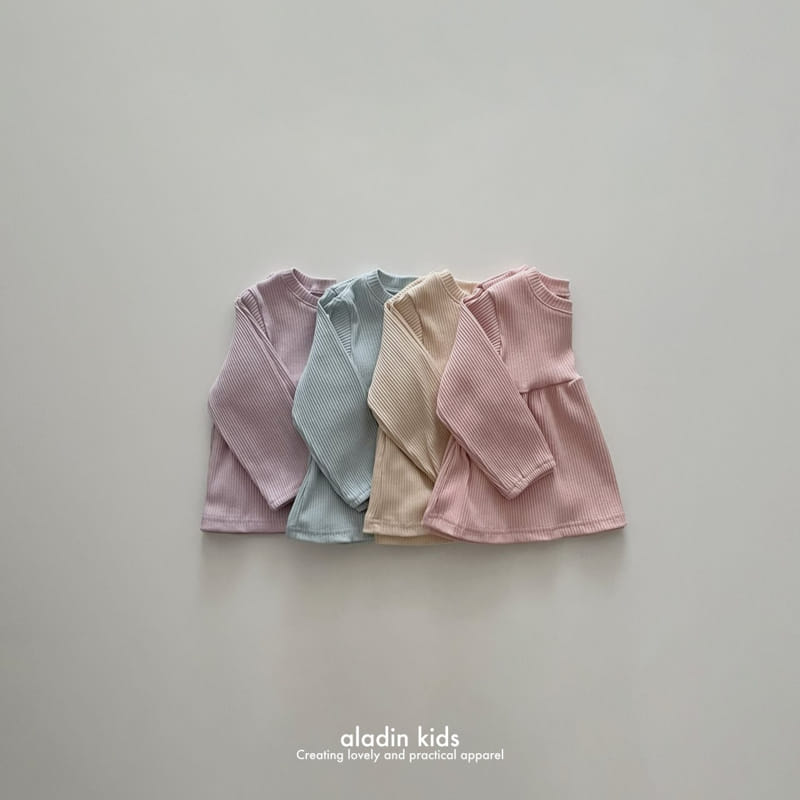 Aladin - Korean Children Fashion - #fashionkids - Rib Blouse - 2