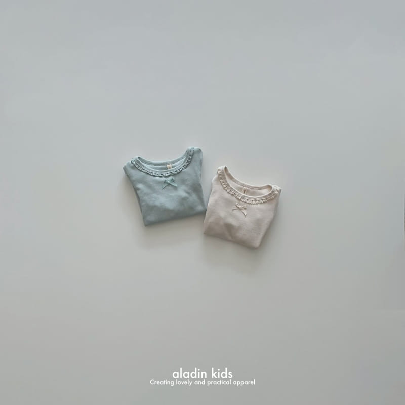 Aladin - Korean Children Fashion - #kidsstore - Petite Ribbon Tee - 8