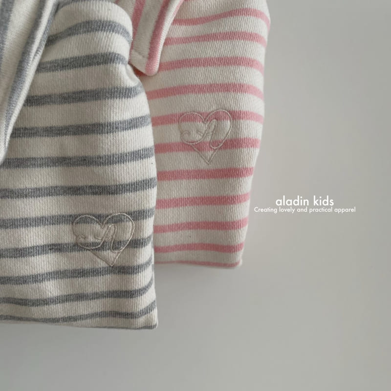 Aladin - Korean Children Fashion - #kidzfashiontrend - Heart Logo Sweat Shirt - 3