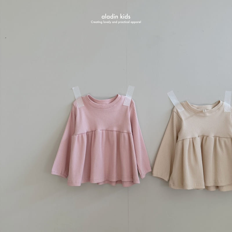 Aladin - Korean Children Fashion - #magicofchildhood - Rib Blouse - 8