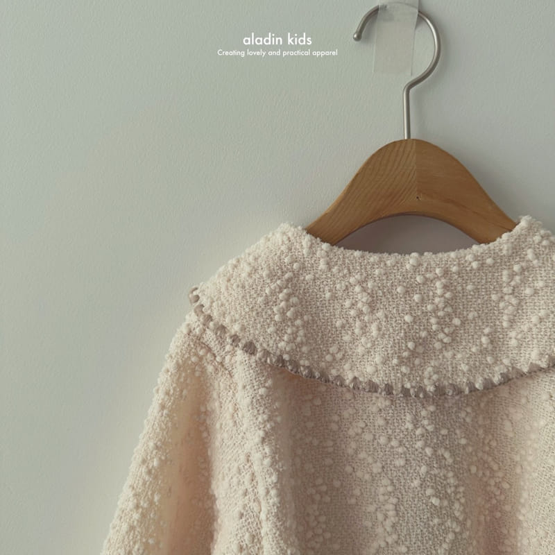 Aladin - Korean Children Fashion - #magicofchildhood - Popcorn Collar Cardigan - 7