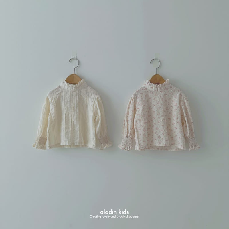 Aladin - Korean Children Fashion - #minifashionista - Smoke Blouse
