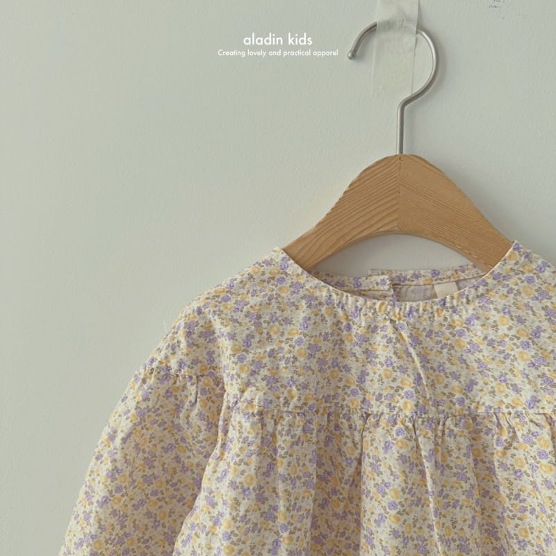 Aladin - Korean Children Fashion - #todddlerfashion - Small Flower Blouse - 7