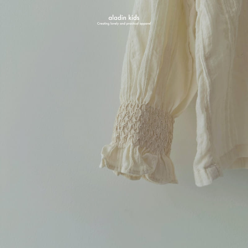Aladin - Korean Children Fashion - #todddlerfashion - Smoke Blouse - 4