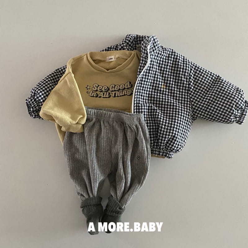 Amore - Korean Baby Fashion - #babyfashion - Home Run Ball Jumper - 4