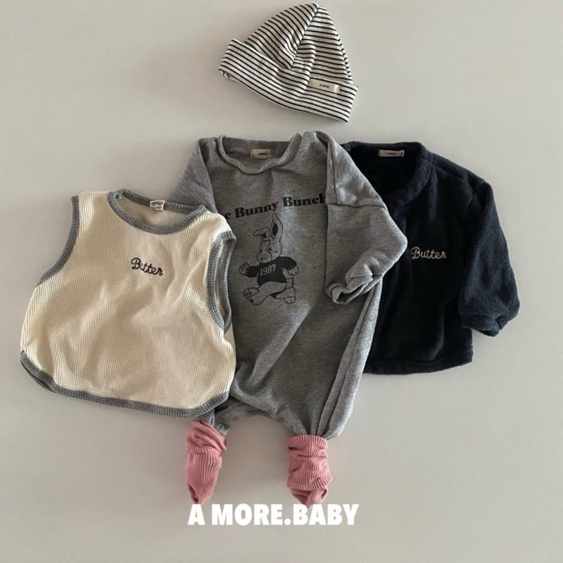 Amore - Korean Baby Fashion - #onlinebabyshop - Bunny Body Suit - 6