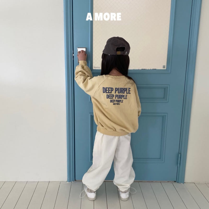 Amore - Korean Children Fashion - #childofig - Purple Sweatshirt - 8