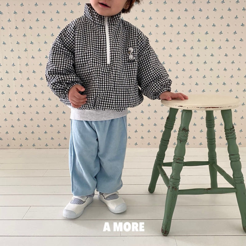 Amore - Korean Children Fashion - #childofig - Duck Check Anorak - 3