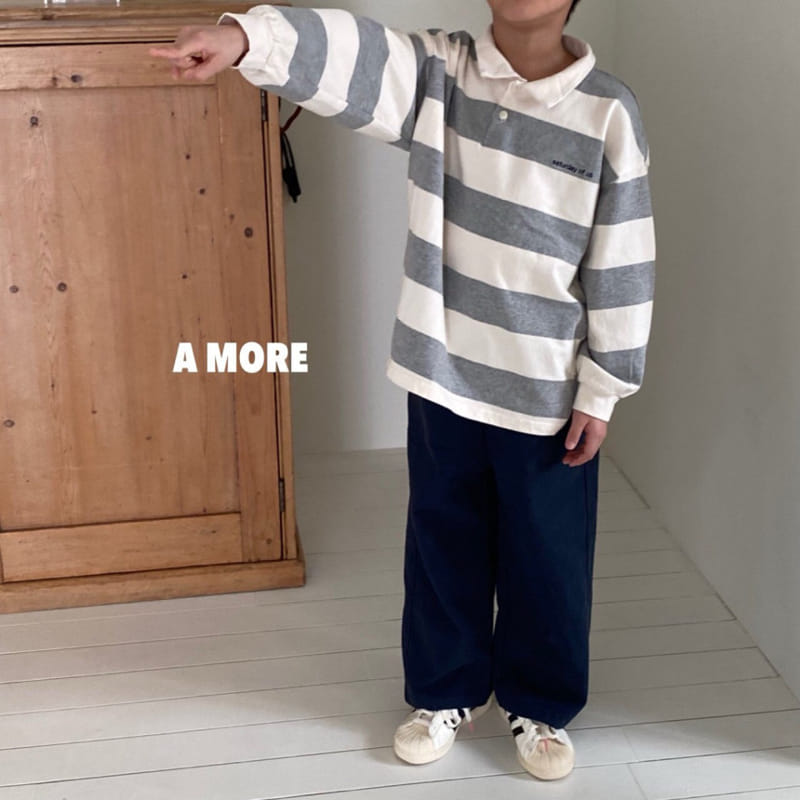 Amore - Korean Children Fashion - #stylishchildhood - Weekeng Collar Tee - 2